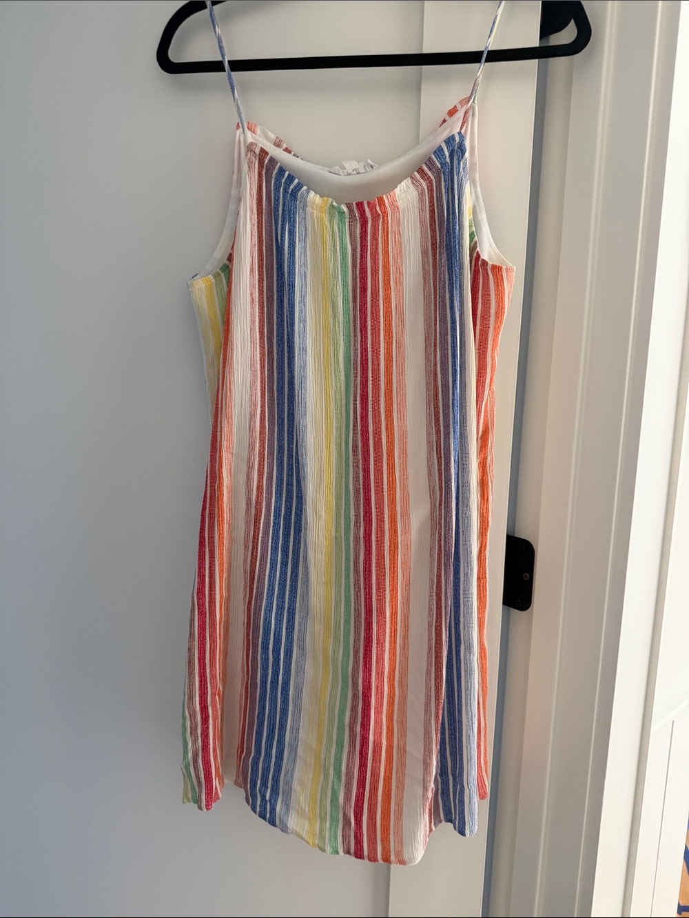 THML Multicolor Vertical Stripe Cami Dress